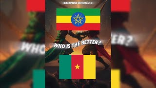 Ethiopia vs Cameroon  Country Comparison 2024 DataverseOfficial [upl. by Seldan]