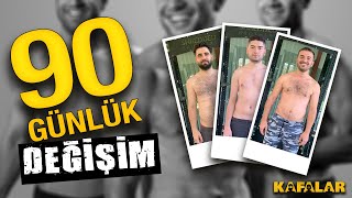 90 GÜNLÜK MUCİZEVİ DEĞİŞİM   WSHREDDED BROTHERS [upl. by Adnamma]