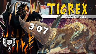 MHW Iceborne  Tigrex  Solo 307 Charge Blade  TA [upl. by Pell]