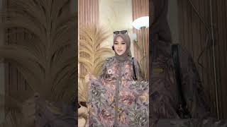 PROMO AMBYAR DI SHOPEE  GAMIS LAYBA MOTID DAUN DAN LEOPARD TERLARIS [upl. by Katusha]