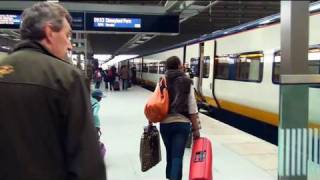 Disneyland Paris by Eurostar High Speed Train  Arriving at MarnelaVallée Chessy HD [upl. by Averyl956]