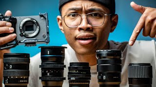 ESSENTIAL Lenses For Your Sony FX30 [upl. by Llednor]