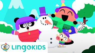 WINTER HOLIDAYS SONG ☃️🎶 Winter Songs for kids  Lingokids [upl. by Enigroeg]