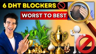 6 Dht Blockers For Men Ranked Worst To Best  Dht Blockers For Hair [upl. by Aissela78]