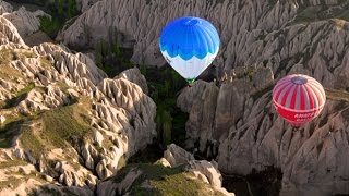 Cappadocia Turkey HotAir Balloon Ride  Rick Steves’ Europe Travel Guide  Travel Bite [upl. by Uokes604]