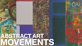 Abstract Art Movements A Complete amp Clear Overview — Abstract Art Explained Part 5 [upl. by Jacquie149]