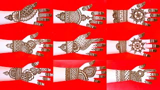 mehndi designs  mendini design  cone designs  mehandi design  mehdi ka dizain  madhi ke design [upl. by Pressey]