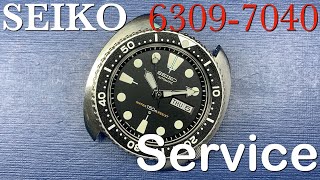 For TP  Seiko 63097040 quotTurtlequot Service and Restoration [upl. by Trojan]