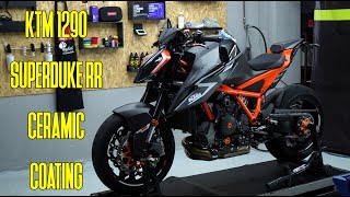 KTM 1290 SUPERDUKE RR CERAMIC COATING [upl. by Agathe]