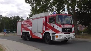 DER LANGE MAN  SPECIAL Securitas Werkfeuerwehr ULF70001000 Chemiepark BitterfeldWolfen FW West [upl. by Casabonne]