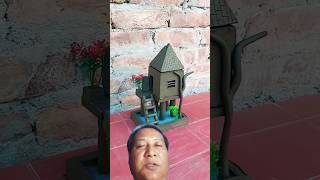 art clayhouse craft clayhut diy miniature crafthouse amazingclayhouse claystudio [upl. by Adym112]