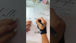 wwwkalligrafiaalkotasokhu kalligrafie calligraphylettering lettering handwriting [upl. by Georgeanne]