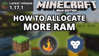 Minecraft Java 1171 How To Allocate More Ram Memory In Minecraft Java 3x Launchers [upl. by Clie]