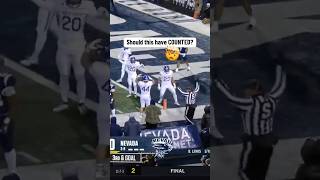 What an INSANE interception football college [upl. by Odnamra]