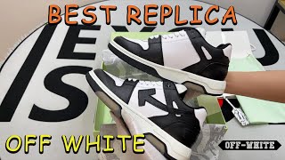 BEST REPLICA Unboxing Off White Out Of Office Sneaker Low Top Hot Sale From EXQUISHOP [upl. by Jarlen]