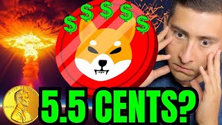 SHIBA INU COIN 55 Cent FORECAST Prediction They Say YES [upl. by Zetta]