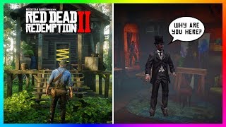 What Happens If You Visit The Strange Mans Cabin With Neutral Honor Level In Red Dead Redemption 2 [upl. by Nohsal]