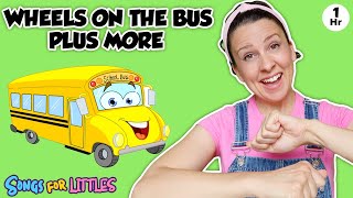 Wheels On The Bus  More Nursery Rhymes amp Kids Songs  Educational Videos for Kids amp Toddlers [upl. by Appilihp]