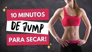 AULA DE JUMP 10 MINUTOS INTENSOS PARA PERDER BARRIGA  Natural Fitness [upl. by Oirevlis]