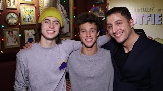 Nash Grier and Cameron Dallas Behind The Velvet Rope with Arthur Kade [upl. by Ellevel]