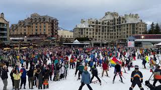 Whistler Pride and Ski Festival ski parade 2024 [upl. by Maury]