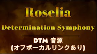 Roselia Determination Symphony DTM再現 このオケのリンクは説明欄に [upl. by Willabella821]