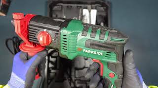 PARKSIDE PBH 800 A1  HAMMER DRILL [upl. by Ashton]