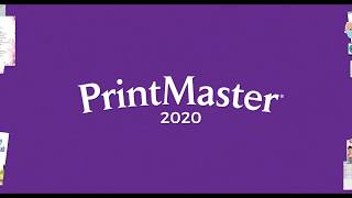 PrintMaster 2020 Tutorials  Working with Calendar [upl. by Enajyram]