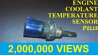 How to Test and Replace an Engine Coolant Temperature Sensor P0115  P0125 [upl. by Imogen]