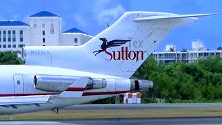 SJU plane spotting Kalitta Charters B727200F Tex Sutton [upl. by Isyak]