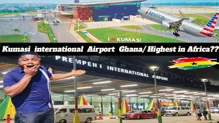 Nigerian Guy inside Kumasi International Airport Ghana🇬🇭I’m Shocked😳 Highest in AfricaLet’s Review [upl. by Oirottiv]