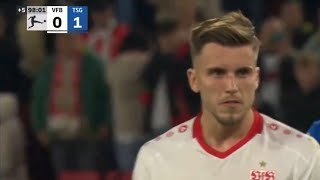 Ermedin Demirović Goal VfB Stuttgart vs Hoffenheim 11 All Goals and Extended Highlights [upl. by Earised462]