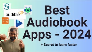 Best Audiobook Apps 2024 [upl. by Nollie937]