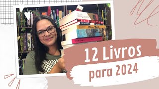 12 Livros para 2024 [upl. by Sulecram465]