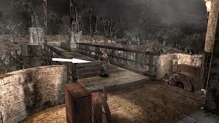 What Happens If Leon Past Castle Bridge Without A Cutscene 😱  Resident Evil 4 [upl. by Lyssa]