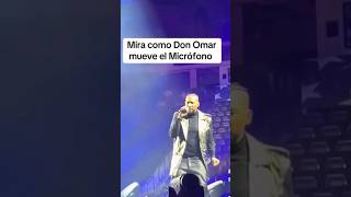 Don Omar  hace de glock con el micrófono donomar musica video shortsfeed urban pr rd new pr [upl. by Zeni]