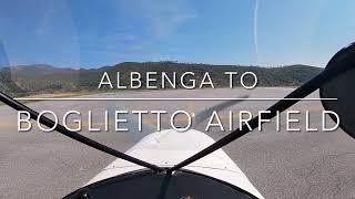 LIMG to Boglietto Airfield with BRM Citius [upl. by Yellhsa466]