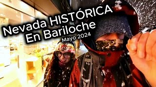 😱 Nevada HISTÓRICA en BARILOCHE Así LA VIVIMOS ❄️ [upl. by Townsend]