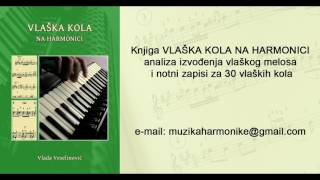 Knjiga VLASKA KOLA NA HARMONICI analiza izvodjenja i notni zapisi vlaskih kola [upl. by Glynn]