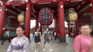 Asakusa Sensoji temple Tokyo [upl. by Abbi]