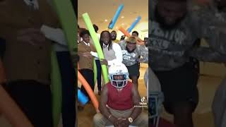 Kevin Hart getting hit by Kai Cenat trending viralvideo funny kevinhart shorts kaicenat [upl. by Danczyk]