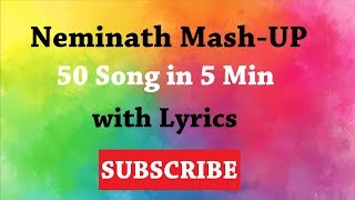 Neminath Mashup 50 Song  5 min Jain Stavan  Neminath Dada  Jain Stavan Official [upl. by Rahmann]