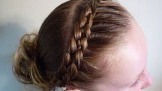 4Strand French Braid [upl. by Eelyk]