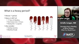 Heavy Menstrual Bleeding While on Blood Thinners [upl. by Anatola]