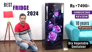 Best Refrigerator 2024  Best Fridge in India under 20000  Haier Refrigerator Unboxing and Review [upl. by Airpac269]