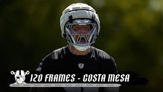 Top SloMo Shots From 2024 Training Camp in Costa Mesa  120 Frames  Raiders [upl. by Teddman]