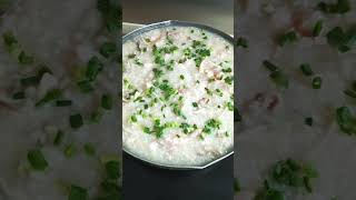 Congee with seafoodsfoodshorts congeefoods [upl. by Meesaw]