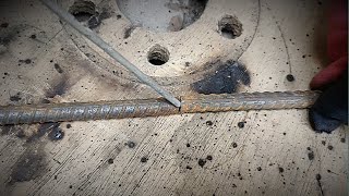 one power welding technique for metal rods [upl. by Madancy]