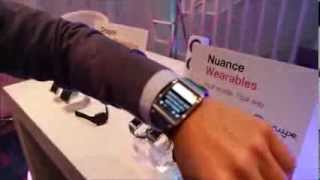 Swype on a smart watch  making typing on a tiny screen possible [upl. by Adnofal162]