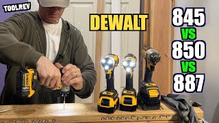 DeWalt Impact Drivers 845 850 887 [upl. by Cayser65]